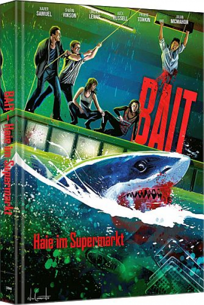 Bait - Haie im Supermarkt - Limited Uncut 444 Edition (DVD+Blu-ray Disc) - Mediabook - Cover A